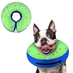 Supet Inflatable Dog Cone Collar Alternative After