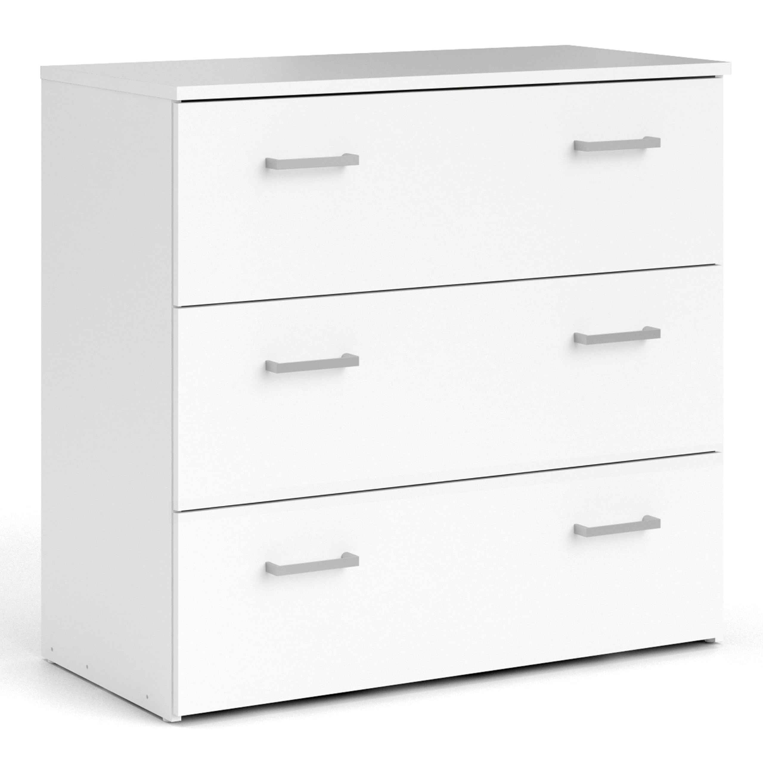 Furniture To Go | Space Chest of 3 Drawers in White