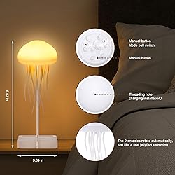 Jellyfish Lamp, Voice Control Jellyfish Lamp with