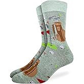 Good Luck Sock Men's Golfing Green Socks, Adult, Shoe Size 7-12