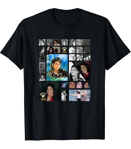 Amazon.com: The King of Pop Michael Jackson MJ-002 Black Cotton