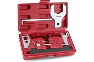 Reywoo Timing Tool Kit Compatible with Chevy Cruze Aveo Alfa Romeo Fiat 16v 1.4 1.6 1.8, Camshaft Tensioning Locking Alignment Timing Belt Tool Kit with 41mm Water Pump Wrench, EN6340 & EN6333