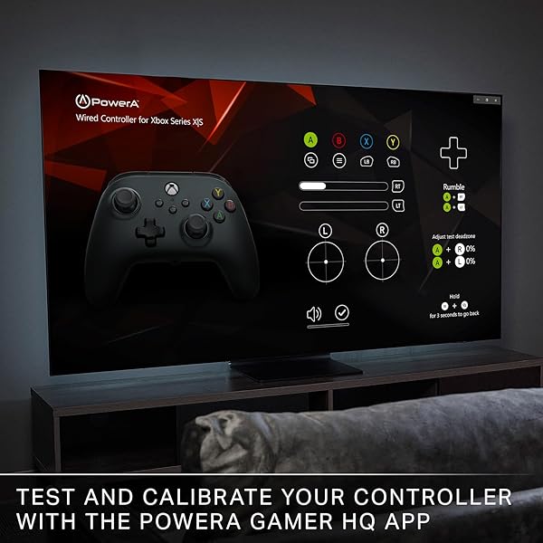 POWERA WIRED CONTROLLER FOR XBOX SERIES X|S – BLACK, GAMEPAD, WIRED VIDEO GAME CONTROLLER, GAMING CONTROLLER, WORKS WITH XBOX ONE AND WINDOWS 10/11