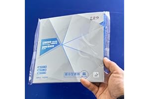 Ppbigu 729 Friendship 729 Cross Green/Blue Series Table Tennis Rubber, Tacky Sticky Pimples-in Ping Pong Color Rubber with ITTF Approved, Elementary and Universal Rubber, 2.2mm, H42-44