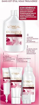 L'Oréal Paris Excellence Crème Permanent Hair Colour 8.10 Light Ash Blonde view 4