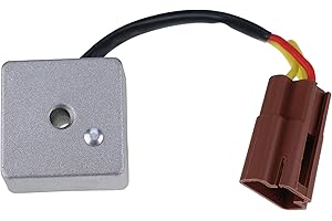 DUDSN 12V Voltage Regulator Rectifier C31249 C25485 C27509 Case Compatible With Ingersoll Lawnmower Tractor 200/400/600 Models