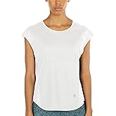 icyzone Workout T-Shirt for Women - Fitness Gym Yoga Running Exercise Cap Sleeves Tops