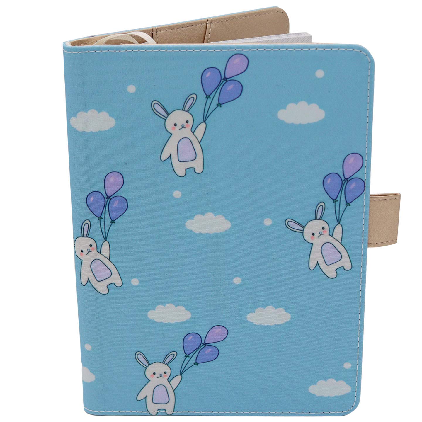 Oxrose Baby Health Booklet – Rabbit Pattern – A5 Format 15x21 cm – Discounts for Rangers The Orders