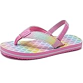WateLves Toddler Flip Flops Girls Boys Sandals Shoes Kids Slip on Summer Sandals for Bath Shower Beach Pool (Toddler/Little Kid/Big Kid)