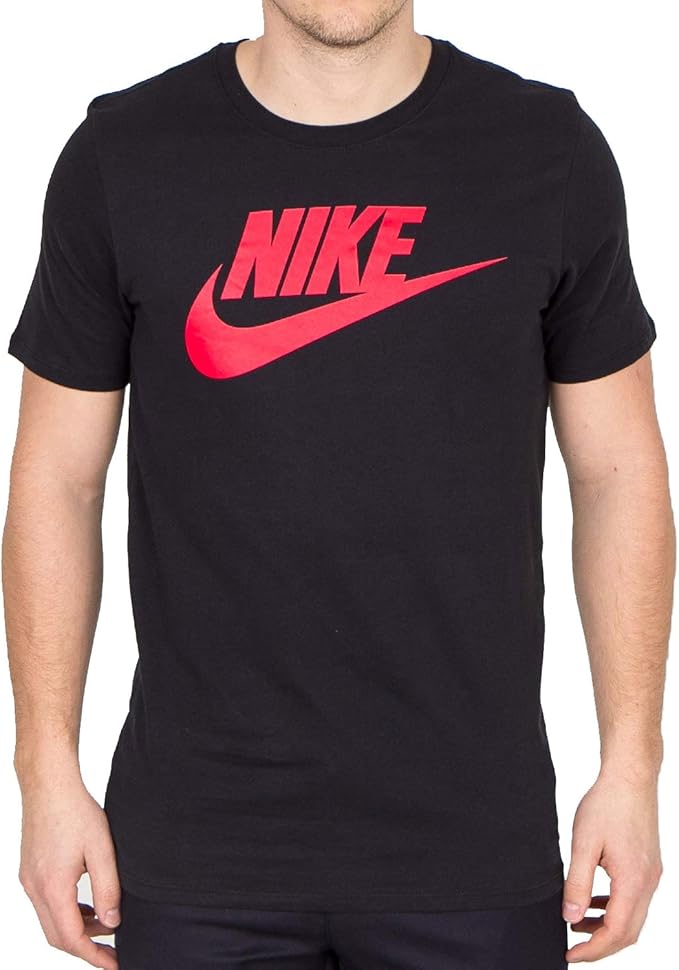 Nike Men's Sportswear Futura Icon T-Shirt Black 696707-013 at Amazon Menâs Clothing store