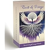 Root and Wings Oracle Deck, Oracle Cards for Beginners, 54 Cards Spiritual Self-Discovery Deck for Inner Growth, Healing, Clarity, and Intuition, Mindfulness & Soul Guidance Oracle Cards