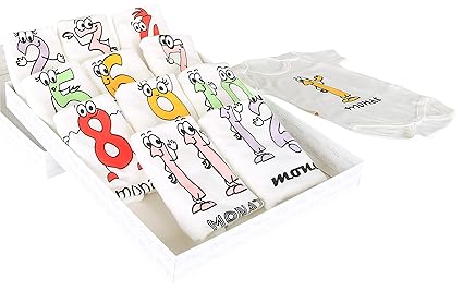 Neugeborenes Baby Mädchen Body Geschenk Set 12 Teil Kurzarm Erstlingsset