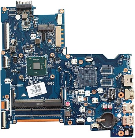 Amazon Com For Hp Pavilion 250 G4 15 Ac Laptop Motherboard N3050 Cpu Ddr3 501 601 001 Abq52 La C811p Computers Accessories