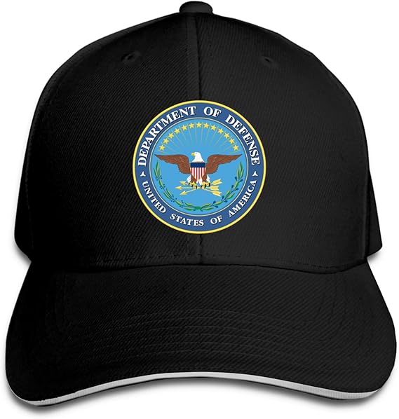 Department of Defense Logo Baseball Cap Sandwich Cap Sun Hat Casual Sports Cap Black Amazon.ca