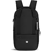 Sherpani Camden, Convertible Backpack, 3 in 1 Tote Bag, 18L Travel Backpack, Crossbody Bag for Women, Cross Body Purse, Travel Gifts, RFID Protection, Fits 13” Laptop (Raven Heritage)