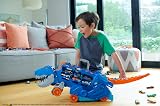 Hot Wheels City Ultimate Hauler T-Rex Transporter Stomping Dino Set view 2
