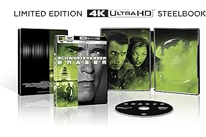 Eraser (BIL/4K Ultra HD/ Steelbook) [Blu-ray]