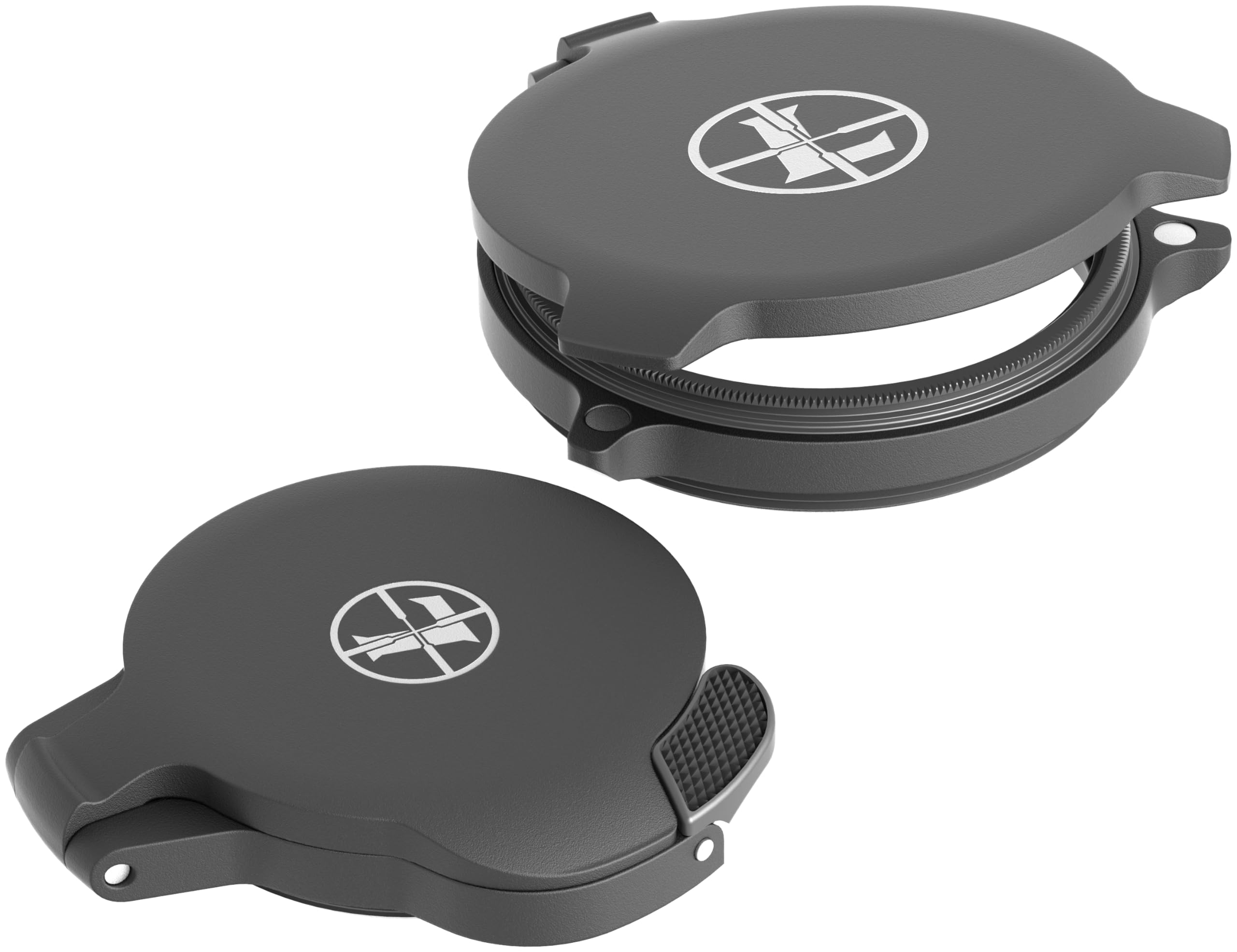 Photo 1 of Leupold Alumina 50mm and Standard EP Flip Back Lens Cover Kit