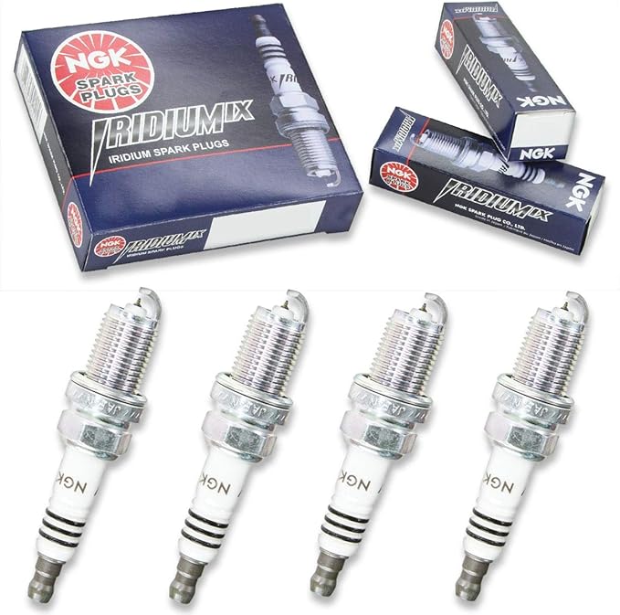 4 pcs NGK Iridium IX Spark Plugs for 19901993 Mazda Miata 1.6L L4 Engine Kit Set