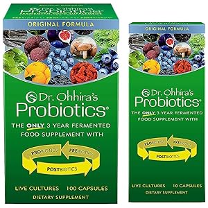 Dr. Ohhira's Probiotics, Original Formula, 100 Caps with Bonus 10 Capsule Travel Pack