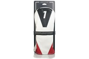 MITFIT Single Headcover, Easy Slip-On Easy-Off Golf Club Headcover, Fleece Lined Interior, Water Resistant and Durable Shell, Individual Retail Sport Pack