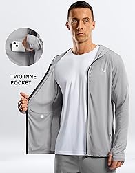Men's UPF 50+ Sun Protection Hoodie Jacket