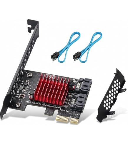 Amazon.com: 2 Port SATA III Expansion Card with Low Profile