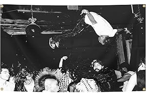 BYADKOA- Playboi Carti Die Lit Album Cover Flag Banner Aesthetic Decorative Durable Man Cave Wall tapestry with 4 Brass Grommets 3x5 Feet Flag Suitable For Indoor And Outdoor Decorate for College Dorm