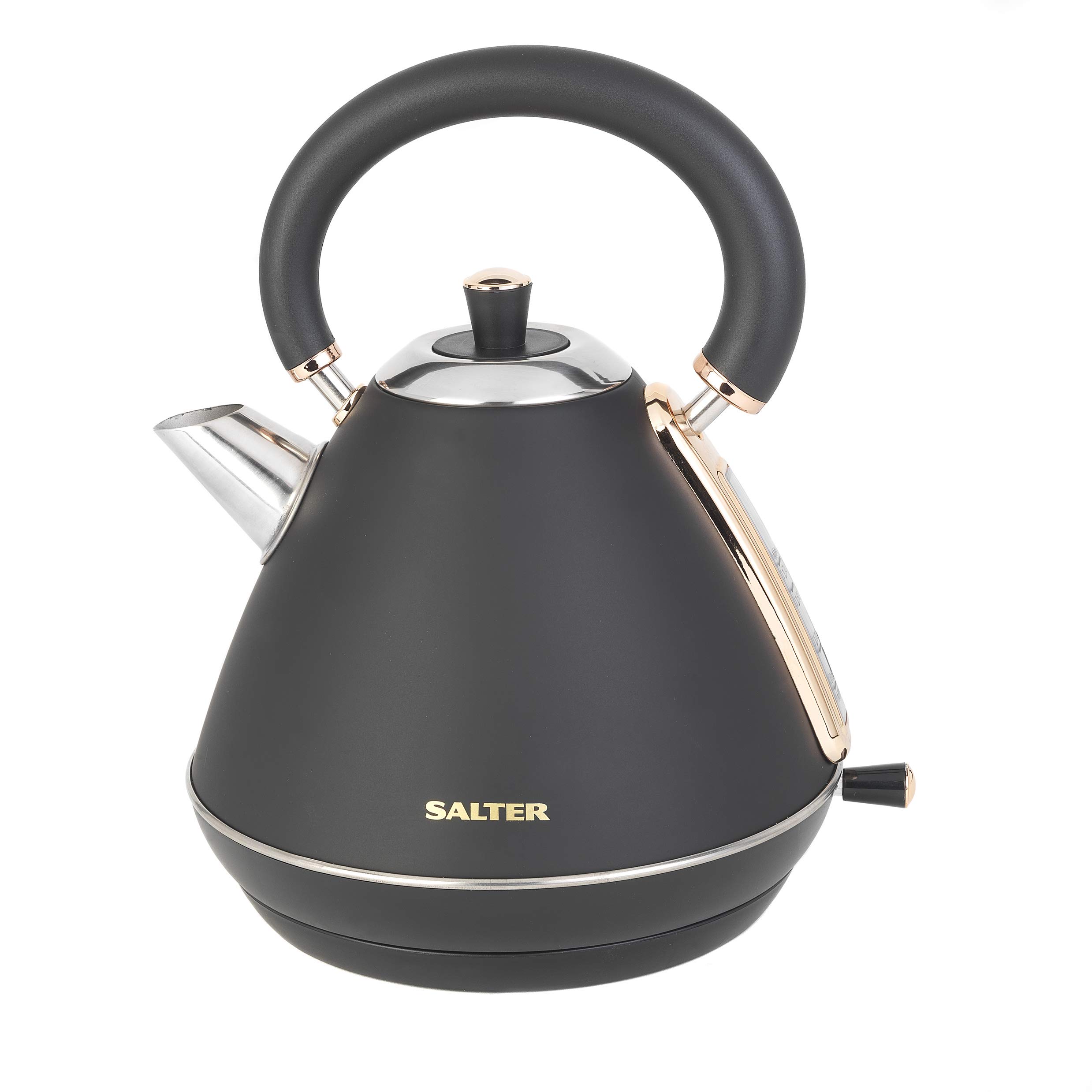 Salter EK2649RG Pyramid Kettle with Rapid, Washable AntiScale Filter