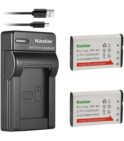 Amazon.com: Kastar 1-Pack Battery Replacement for Casio NP-90 NP