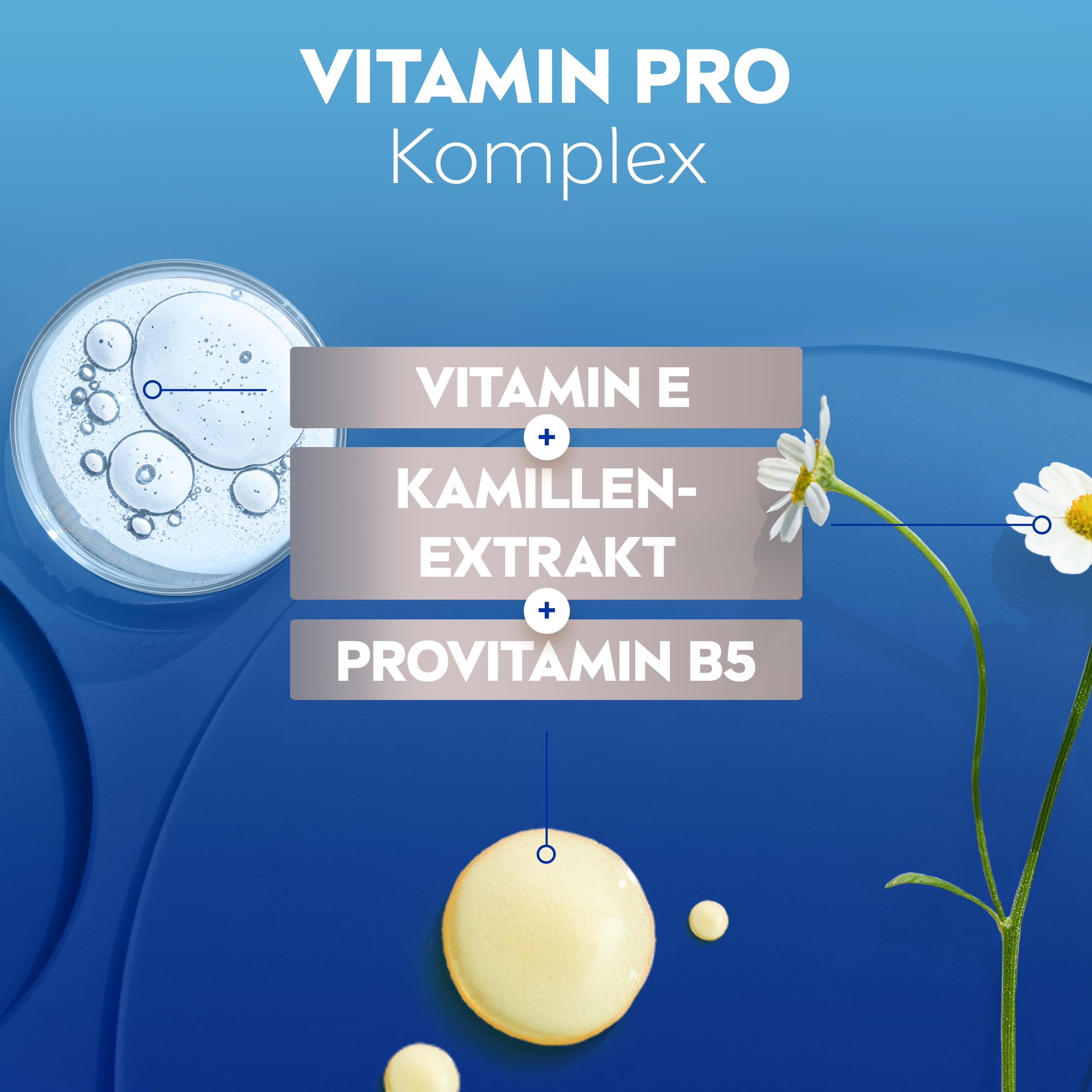 NIVEA MEN Sensitive Rasiergel für Männer, Rasiergel mit Kamille, Vitamin E & Provitamin B5 für eine sanfte Rasur, schützende Formel gegen Hautirritationen (100 ml) 3