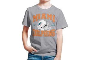Junk Food Clothing x NFL - Team Helmet - Kids Short Sleeve Fan Shirt for Boys and Girls - Officially Licensed NFL Apparel