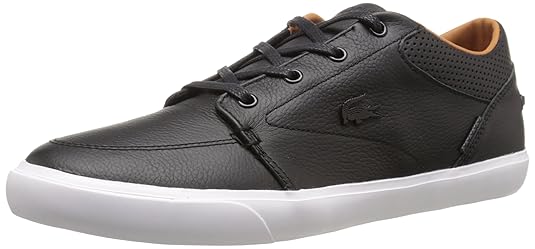 Lacoste Men's Bayliss Vulc Prm Casual Shoe Fashion Sneaker, black/black, 10 M US