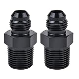 EVIL ENERGY 8AN Male Flare to 1/2" NPT Pipe Fitting