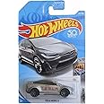 Hot Wheels Silver Tesla Model X 1:64 Scale Die-cast Car, 4 inches (L) x 1 inch (W) x 4 inches (H), Kid, Unisex, Children aged 5 and up