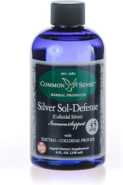 Amazon Com Silver Sol Defense 8 Fl Oz Colloidal Silver