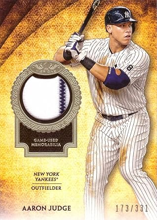 aaron judge game used bat