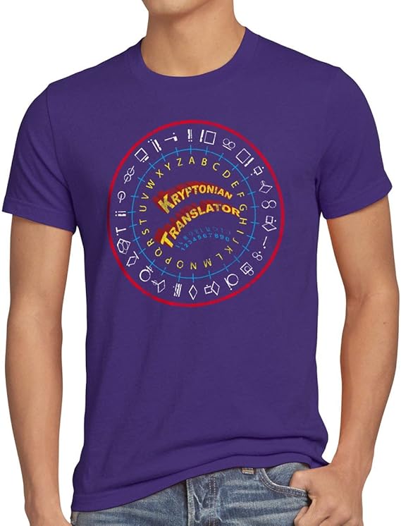 T-shirt Donna Style3 Sheldon Kryptonian Translator | Maglietta In Puro Cotone, Vestibilità Aderente, Stampa Vintage - 3