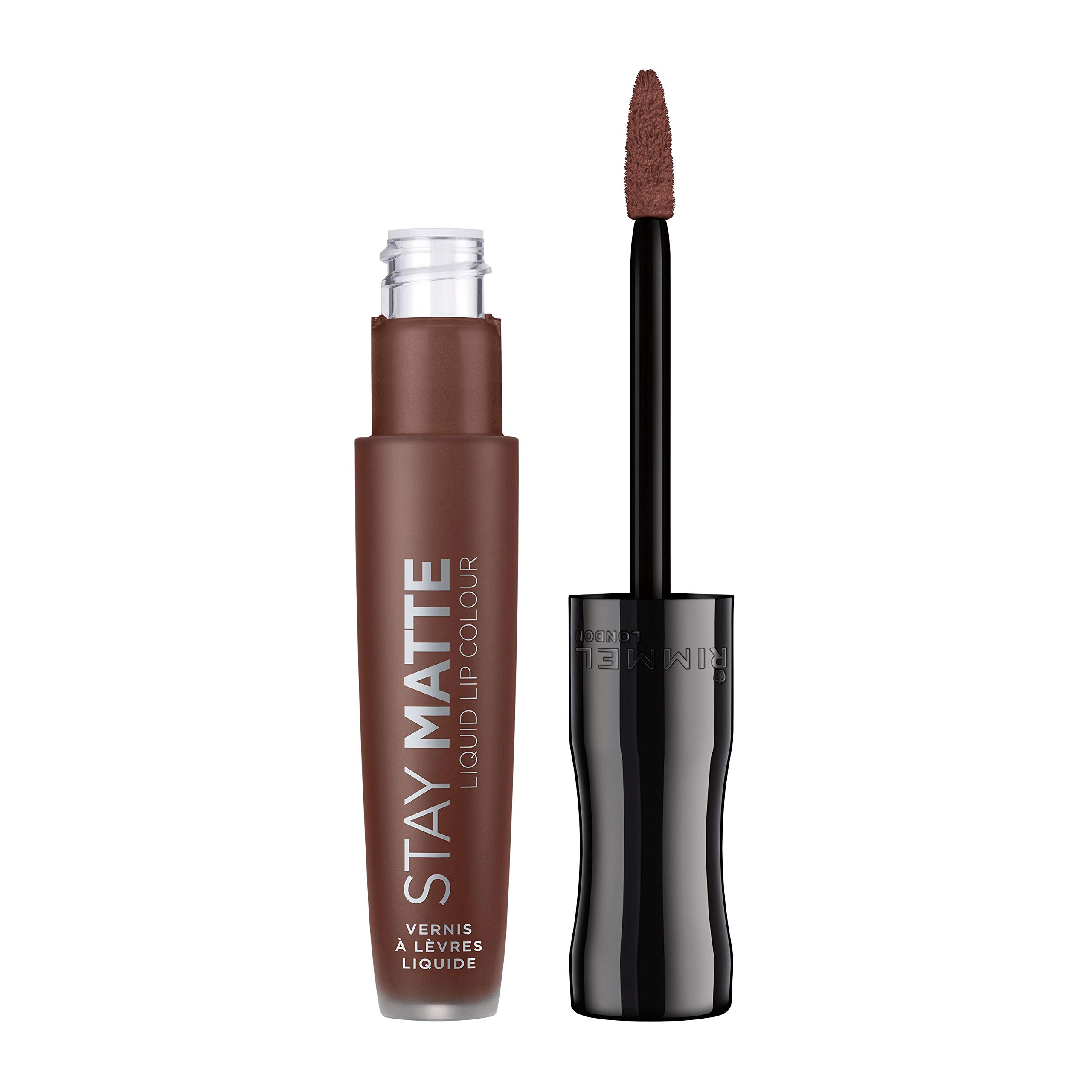 Rimmel London Stay Matte Liquid Lipstick, Plunge, Nude Shade 7, 5.5 ml