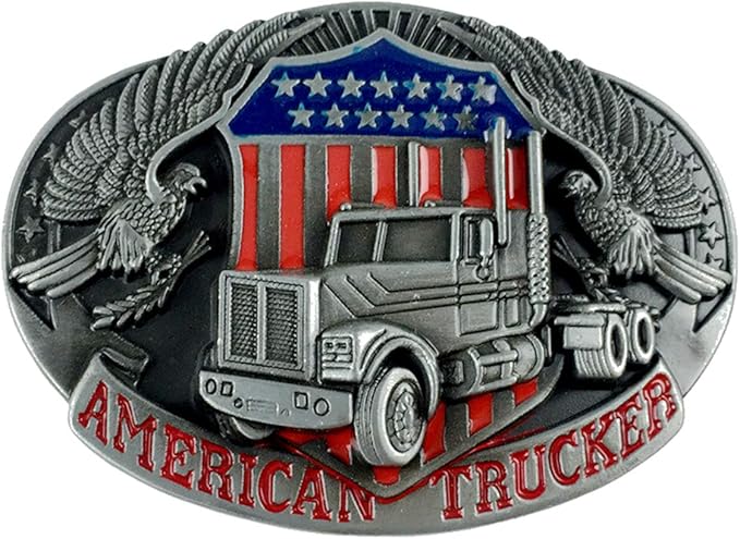 truck driver belt buckle