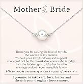 HOPE LOVE SHINE - Mother of the Bride Gift from Groom - Wedding, Mother in Law Necklace, Jewelry 16+2"