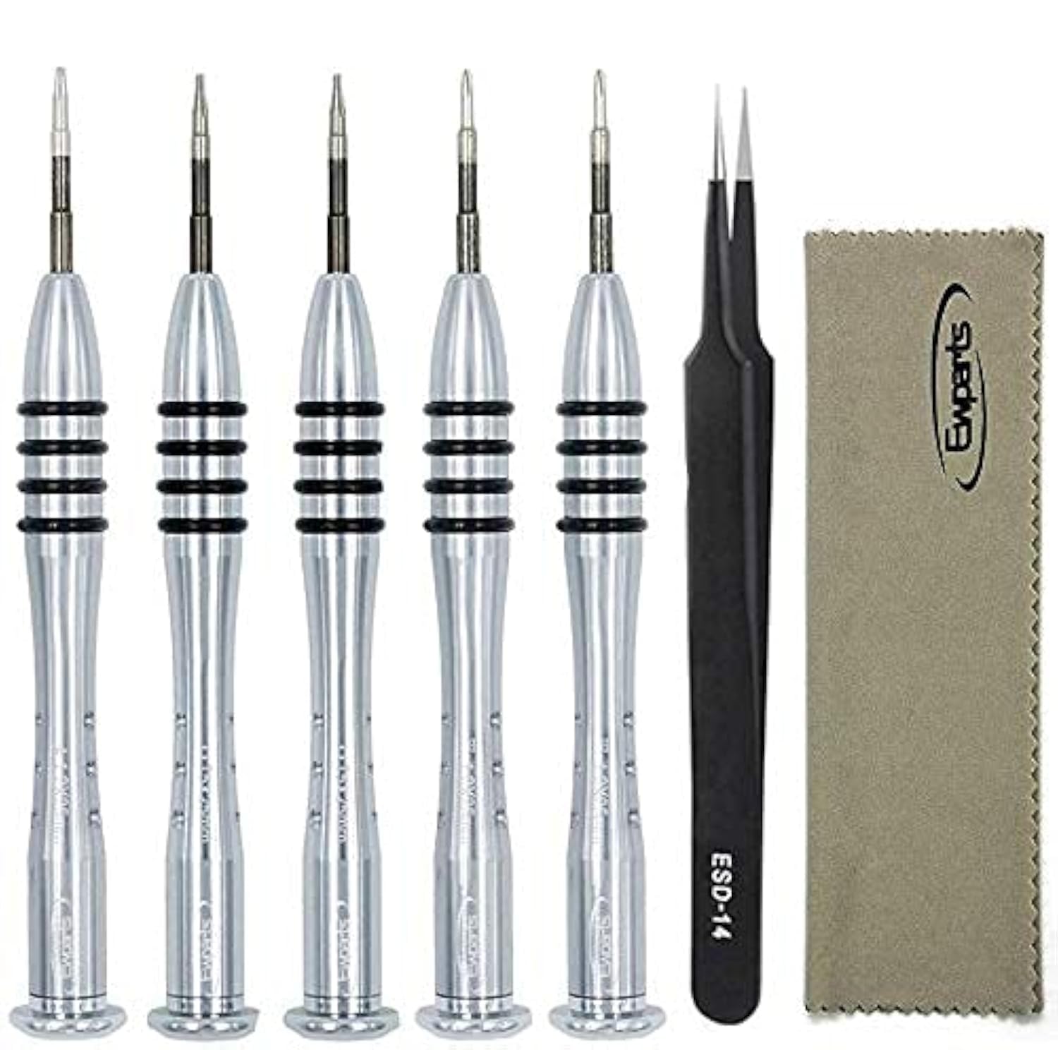 Ewparts 7 Pieces Screwdriver Tool Kit Pentalobe Screwdriver for Macbook Air/Pro and Retina