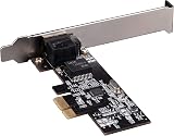 Akasa 2.5Gbps PCIe Network Card 10/100/1000/2500 Mbps RJ45 Ethernet Low Profile view 2