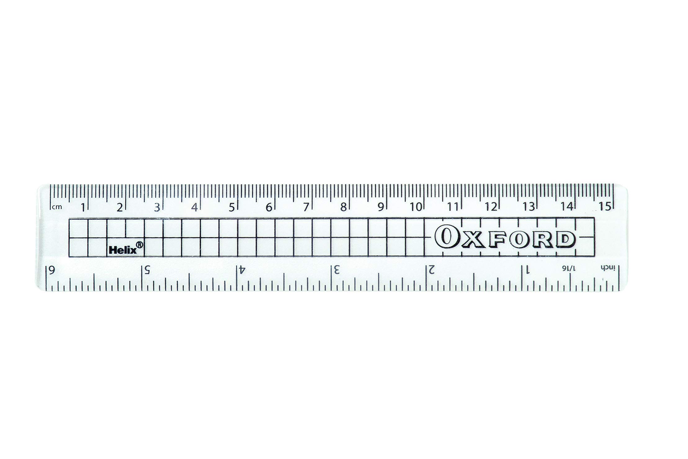 Helix Oxford 15cm Metric Imperial Ruler