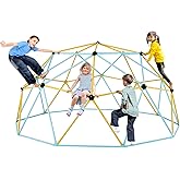 VEVOR Climbing Dome, 10FT Geometric Dome Climber Play Center for Kids 3 to 10 Years Old, Jungle Gym Supports 750LBS and Easy 