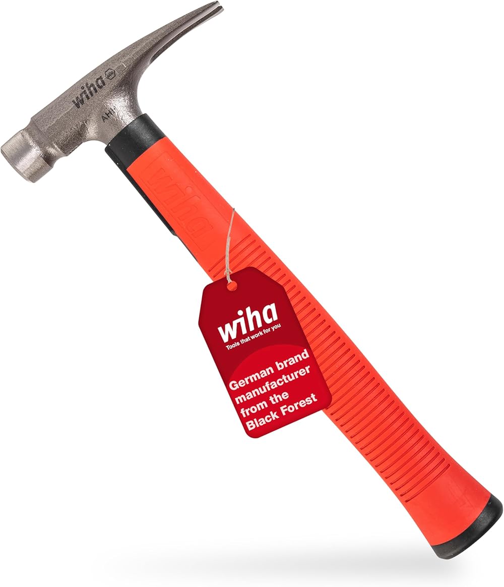 Wiha SB846300E Electricians Hammer 300g Head Red