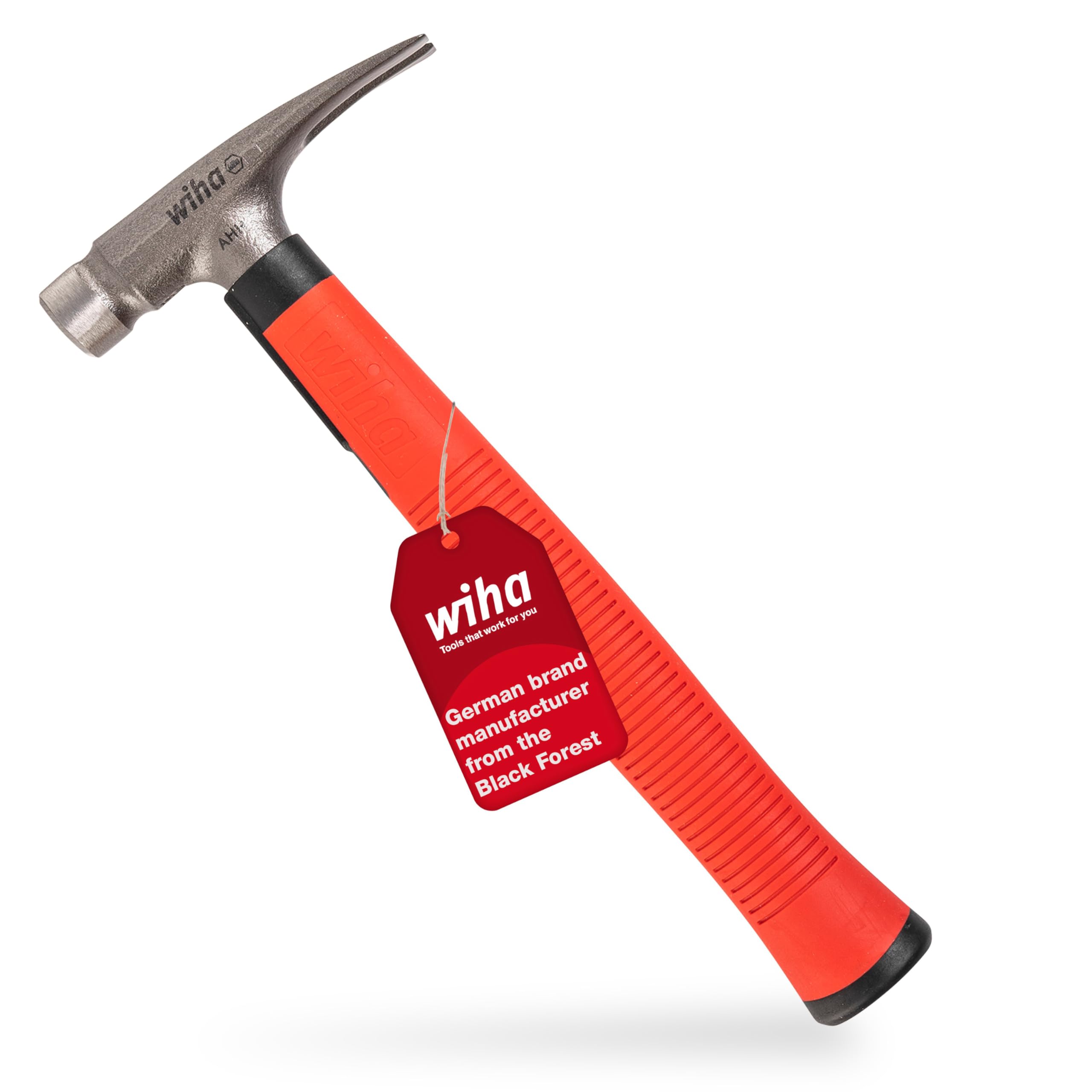 Wiha SB846300E Electrician's, 300 g Hammer Head, Red