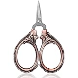 BIHRTC Little Scissors Embroidery Scissors Sharp Stainless Steel Straight Tip Scissor Cross Stitch Sewing Tool Detail…