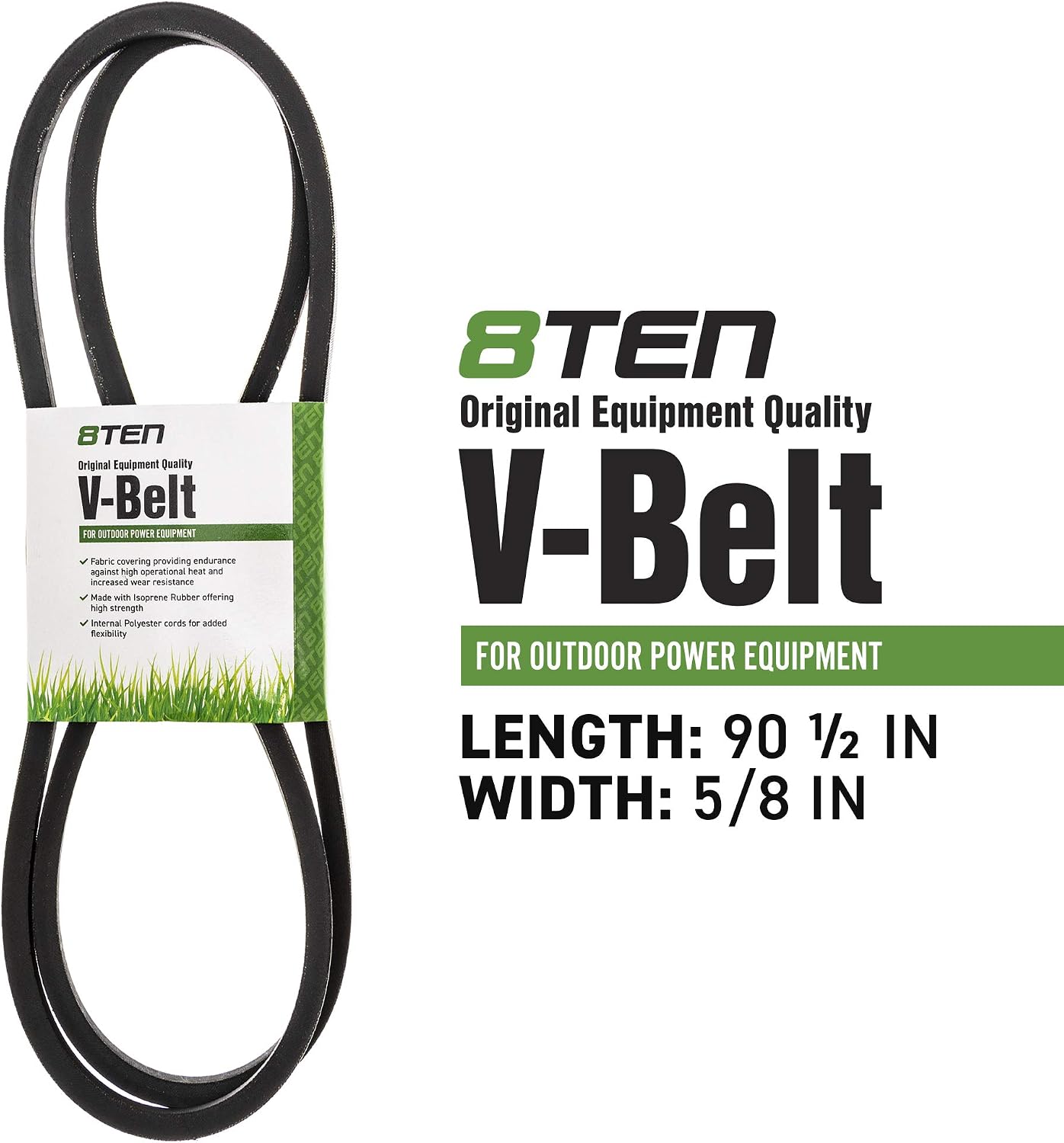 8TEN Variable Speed Drive Belt For Craftsman Cub Cadet MTD Toro T1200