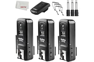 Godox CT 16 CT-16 Trigger 16 Channels Wireless Radio Flash Transmitter+3pcs Receiver Set for Canon Nikon Pentax Olympus Speed